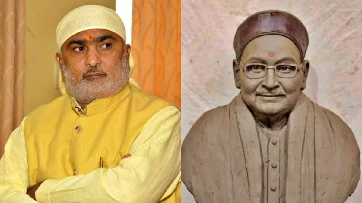 चिल्लूपार से BJP विधायक राजेश त्रिपाठी (बाएं) और हरिशंकर तिवारी (दाएं) 