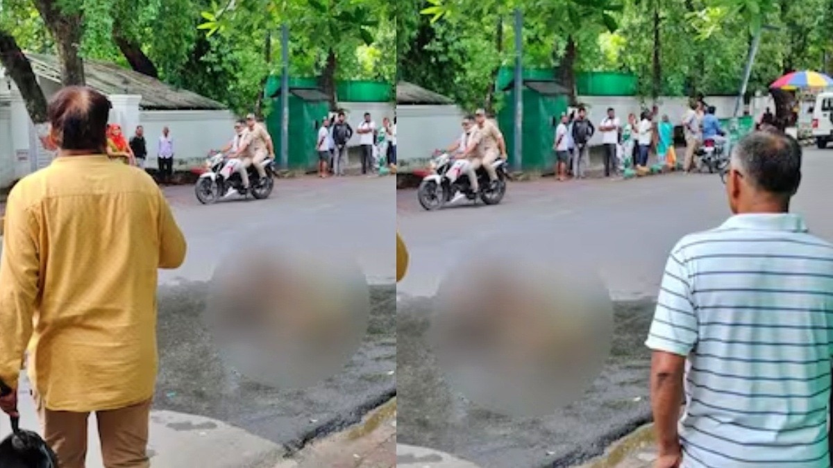 लखनऊ: महिला ने किया आत्मदाह का प्रयास 