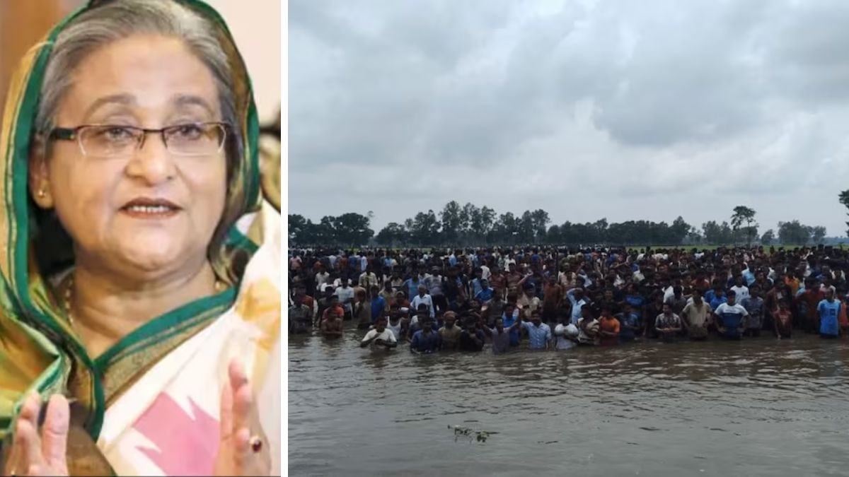 शेख हसीना और भारत के बॉर्डर पर जुटे बांग्लादेश के हिंदू 