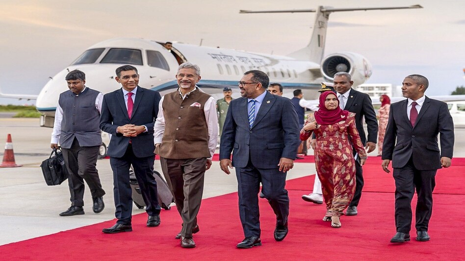 S. Jaishankar arrived in Maldives on a three-day visit-PTI S. Jaishankar arrived in Maldives on a three-day visit-PTI