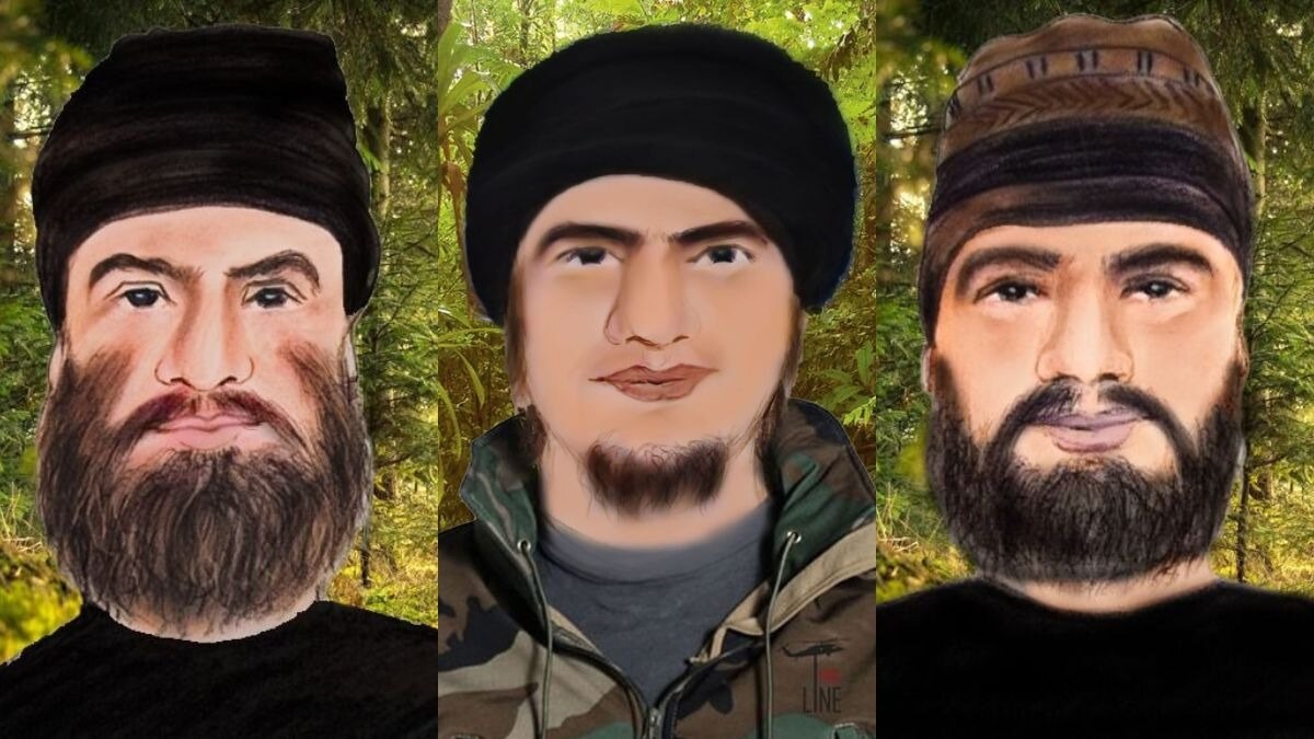 जम्मू-कश्मीर कठुआ पुलिस ने जारी किए आतंकियों के स्केच