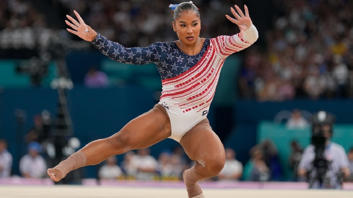 American Gymnast Jordan Chiles.