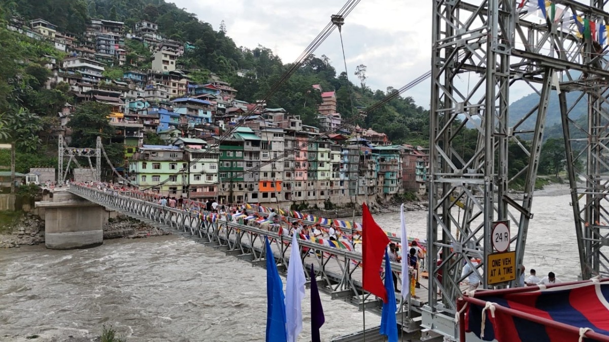 बीआरओ ने इंद्राणी ब्रिज को फिर से बनाकर उत्तरी सिक्किम को देश के हिस्से से जोड़ा