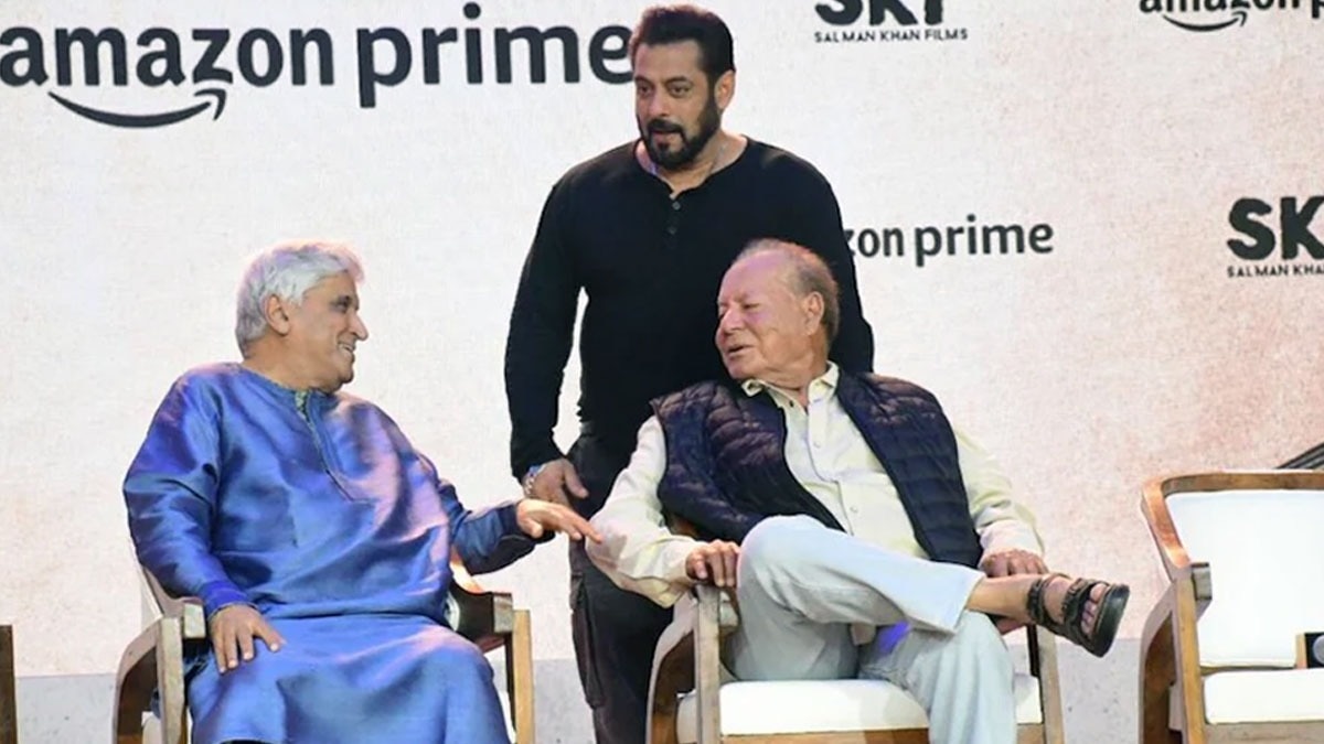 सलमान खान, जावेद अख्तर, सलीम खान 