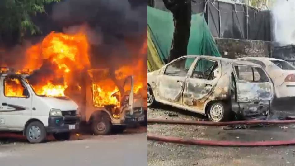 Arson took place after stabbing incident in Udaipur Arson took place after stabbing incident in Udaipur