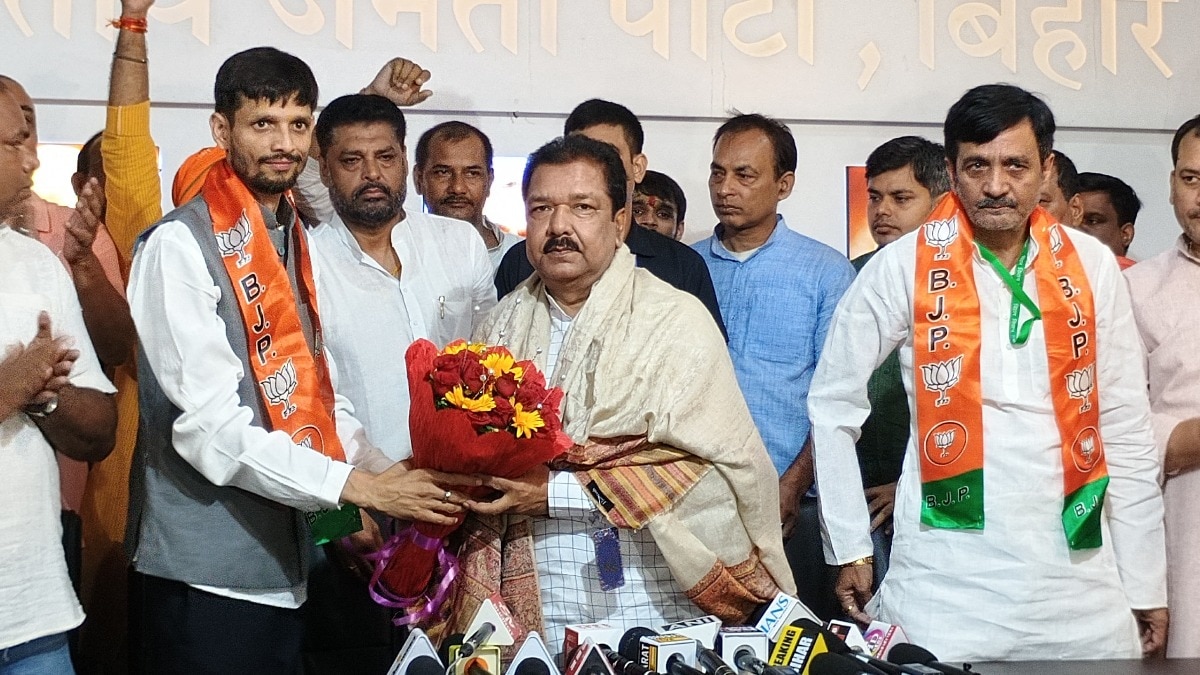 सुनील पांडे बीजेपी में हुए शामिल