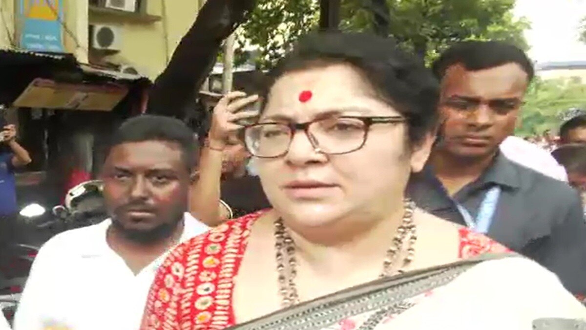 बीजेपी नेता लॉकेट चटर्जी (वीडियो ग्रैब)