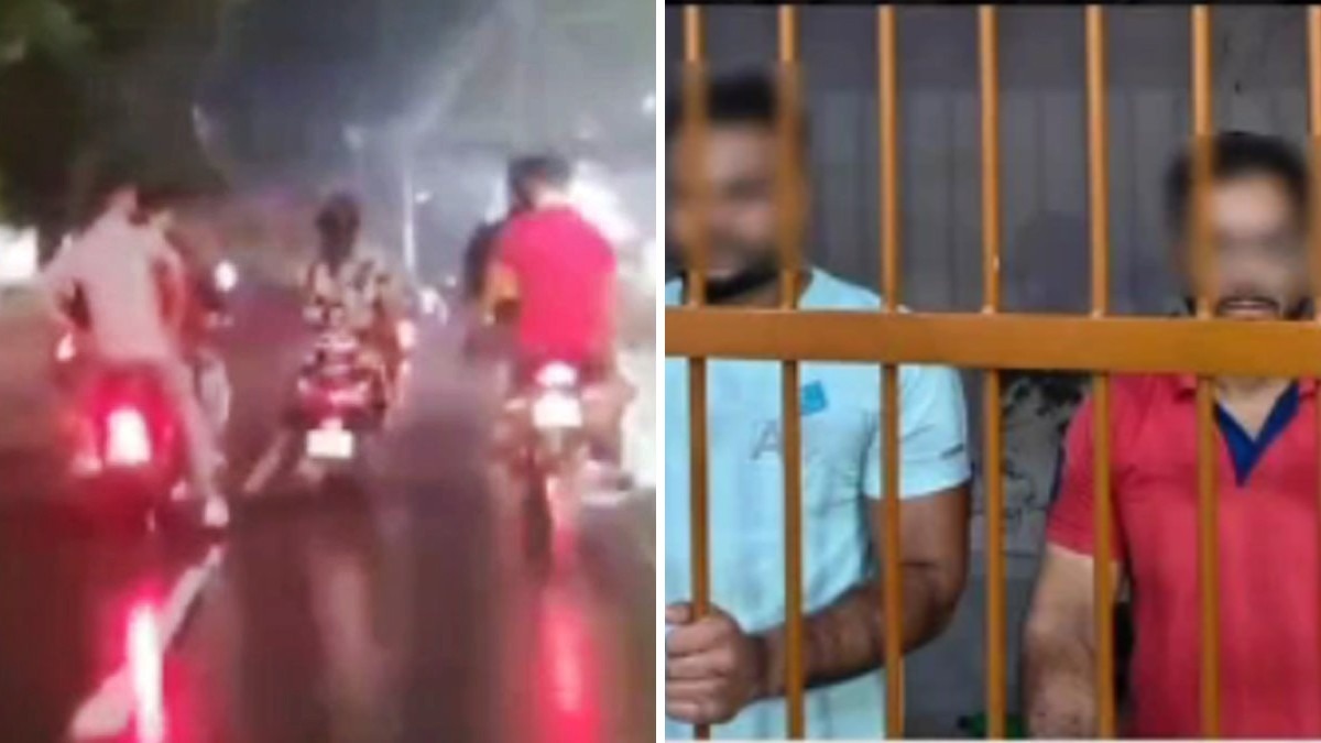 लड़की से छेड़छाड़ करने वाले दो बदमाश अरेस्ट