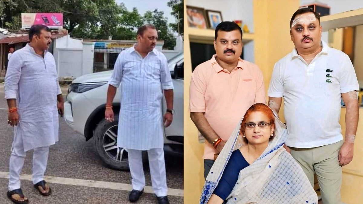 सुल्तानपुर: मां ऊषा सिंह के साथ सोनू-मोनू 