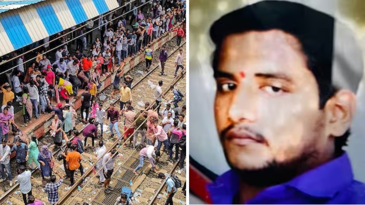 बदलापुर केस का आरोपी अक्षय शिंदे, इस घटना के बाद लोगों ने रेलवे ट्रैक जाम कर दिया था 