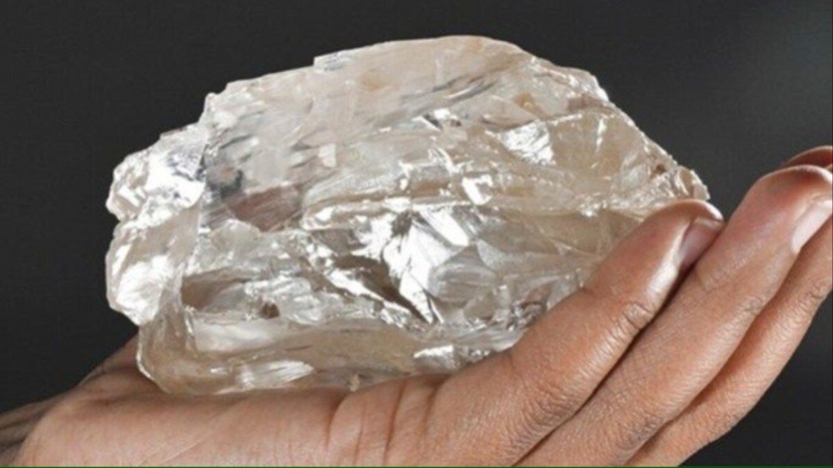 बोत्सवाना के हाथ लगा असाधारण खजाना, देखें Video – Worlds second largest diamond discovered in botsawana see photos tlifwr