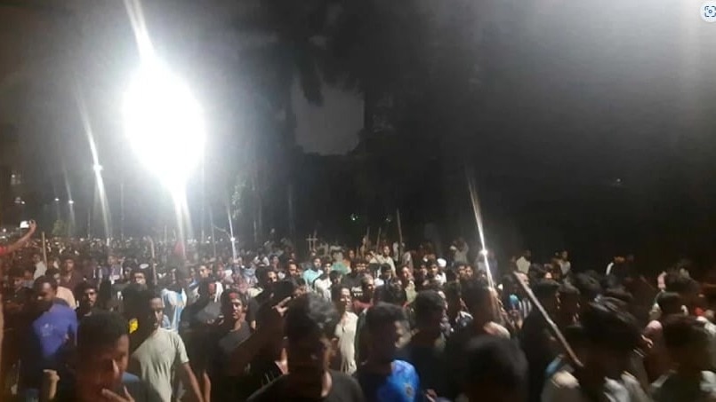 ढाका में एक बार फिर हुई हिंसा