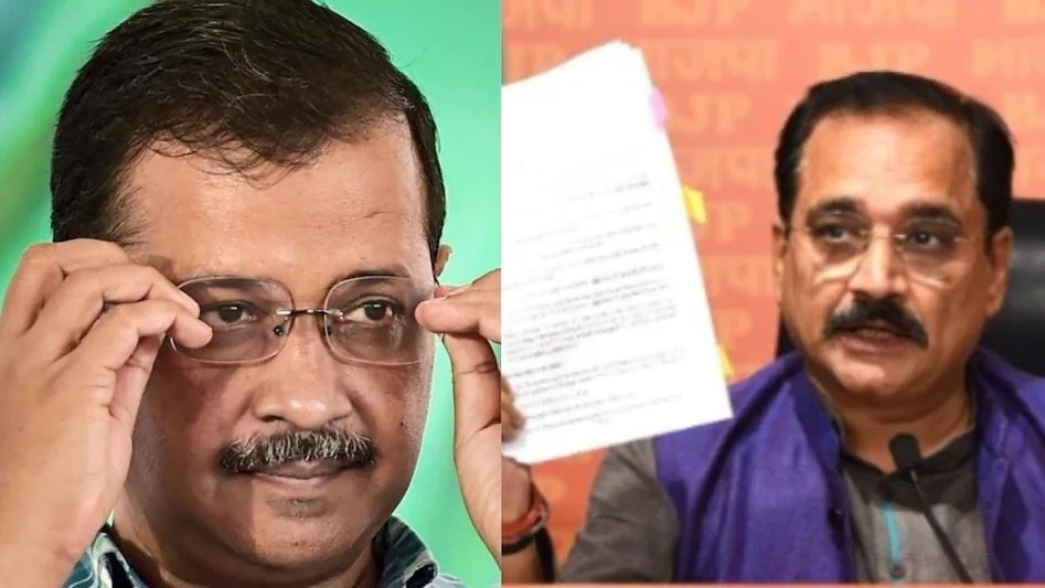 अरविंद केजरीवाल और वीरेंद्र सचदेवा (फाइल फोटो)