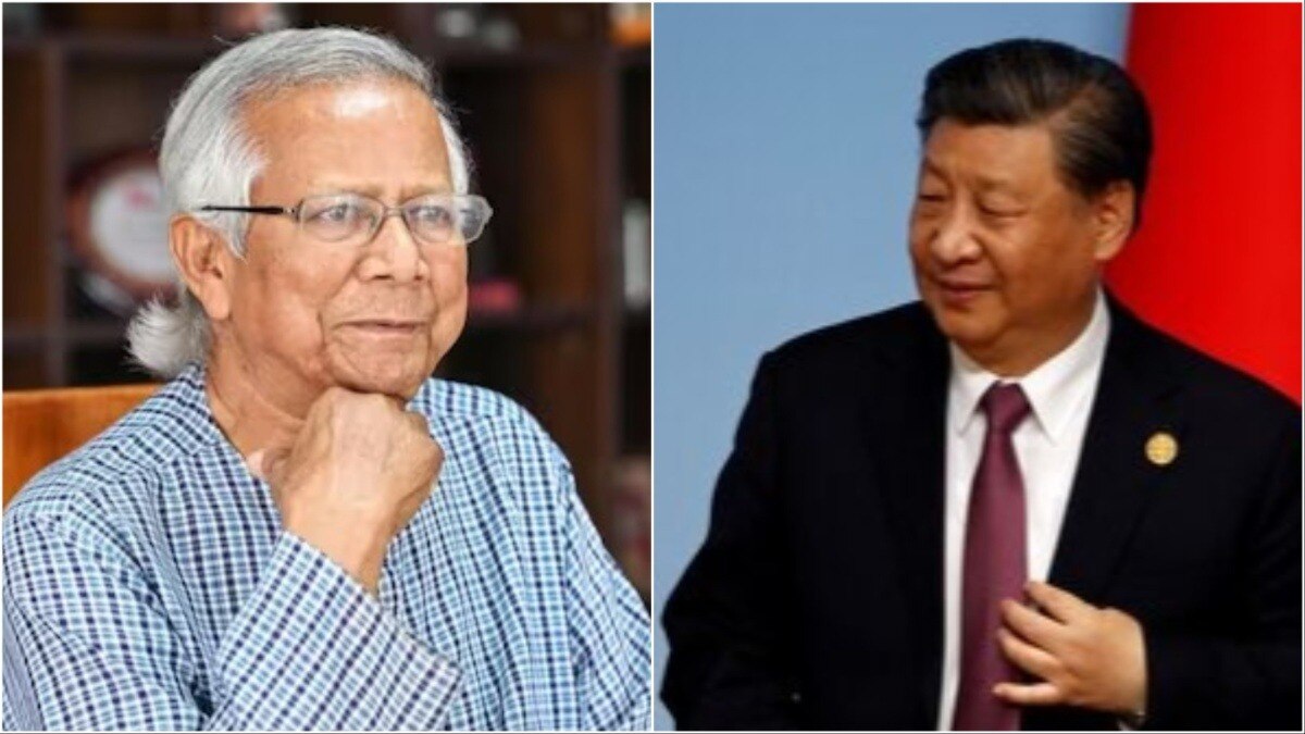 मोहम्मद यूनुस ने चीन से बांग्लादेश में सोलर प्लांट्स फैक्टीरियां लगाने का आग्रह किया है (Photo- AFP/Reuters)