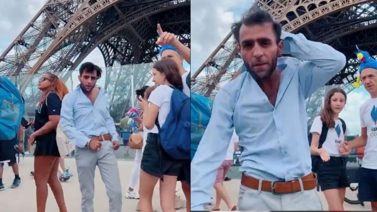 एफिल टावर पर भाई ने बनाया ऐसा वीडियो कि लोग बोले- ये यहां पहुंच कैसे जाते हैं?