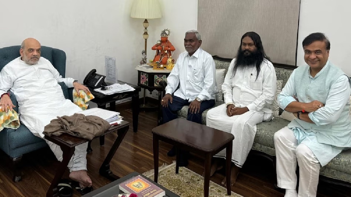 amit shah and champai