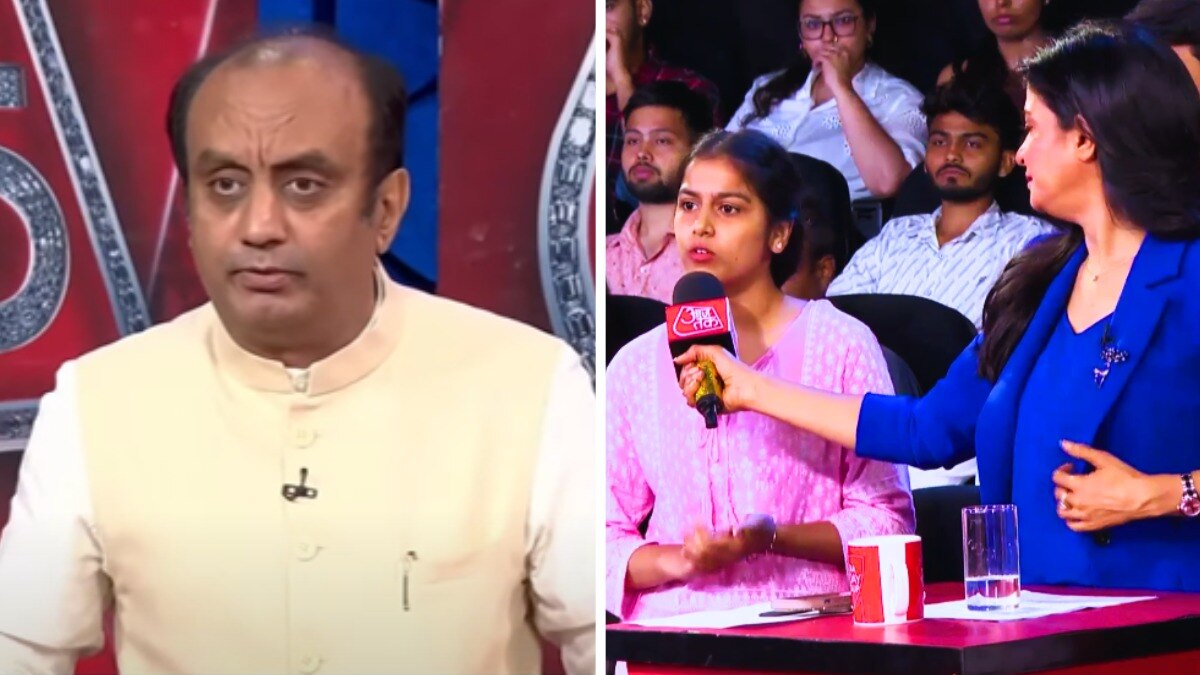 'हल्ला बोल' शो में बीजेपी प्रवक्ता से पूछा गया सवाल