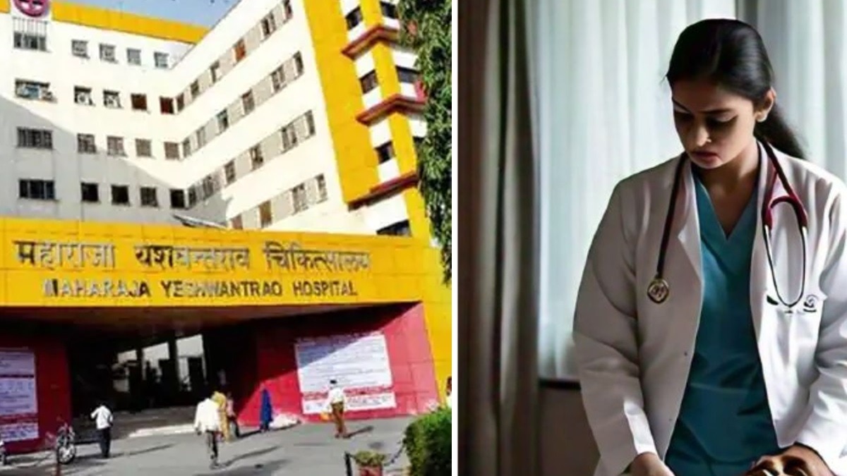 इंदौर का MY अस्पताल. (डॉक्टर की सांकेतिक तस्वीर)