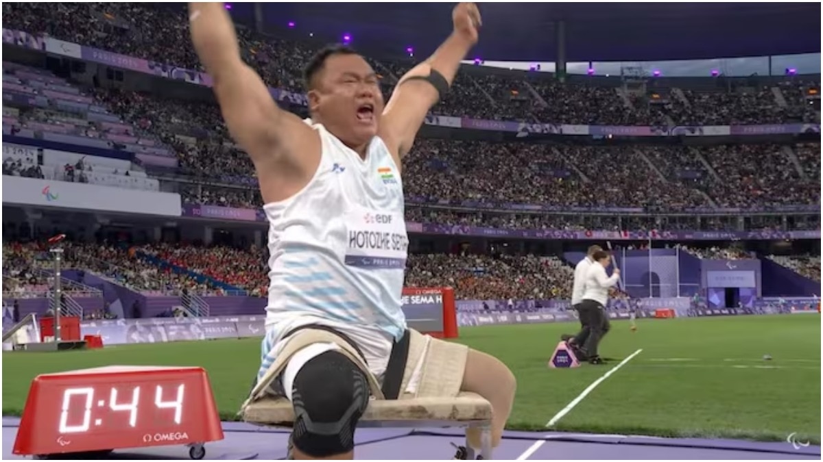 Hokato Sema wins bronze medal in shot put event of Paris Paralympics