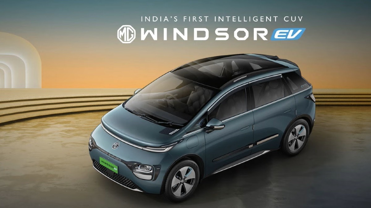 MG Windsor Electric Car Launched in India.