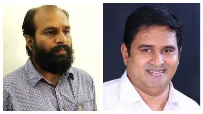 तमिलनाडु BSP चीफ के. आर्मस्ट्रांग (दाएं), सीजिंग राजा (बाएं)