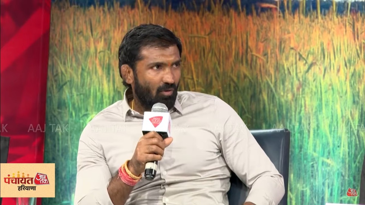 बीजेपी नेता योगेश्वर दत्त