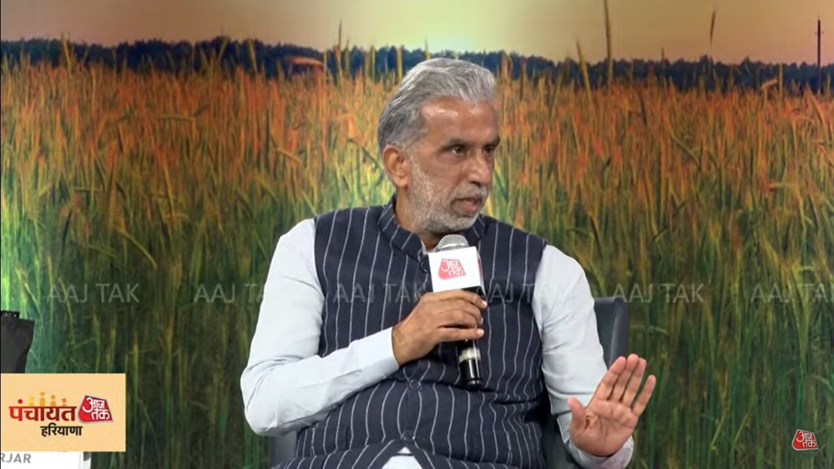 केंद्रीय मंत्री कृष्ण पाल गुर्जर