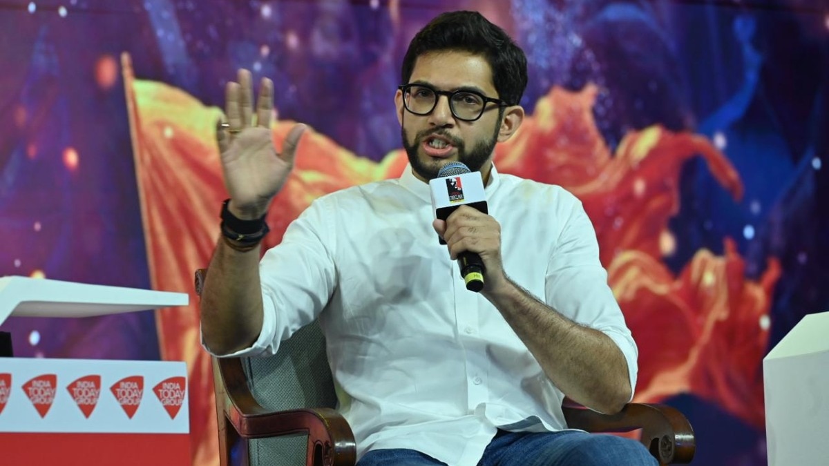 इंडिया टुडे कॉन्क्लेव में आदित्य ठाकरे. (फोटो- Mandar Deodhar/India Today