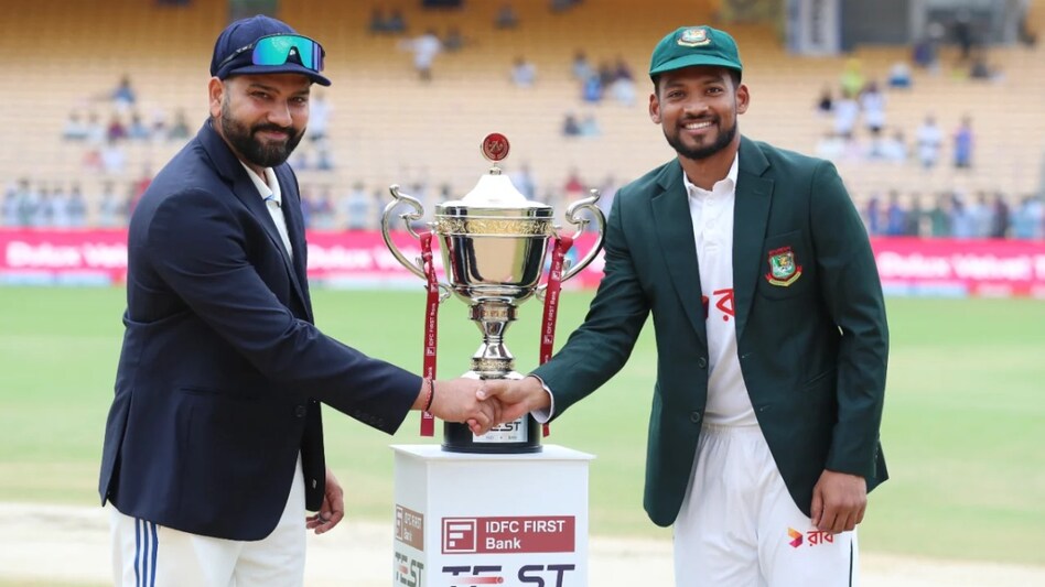 IND Vs BAN, 2nd Test Day 1 Score LIVE: कानपुर के ग्रीनपार्क में आज भारत-बांग्लादेश की दूसरे टेस्ट में टक्कर, थोड़ी देर में होगा टॉस - India Vs Bangladesh 2nd Test Day