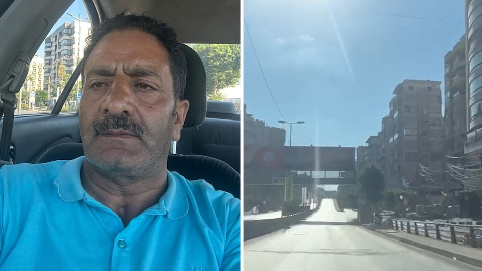 This is a picture of South Beirut, where silence extends for several kilometers. This is a picture of South Beirut, where silence extends for several kilometers.