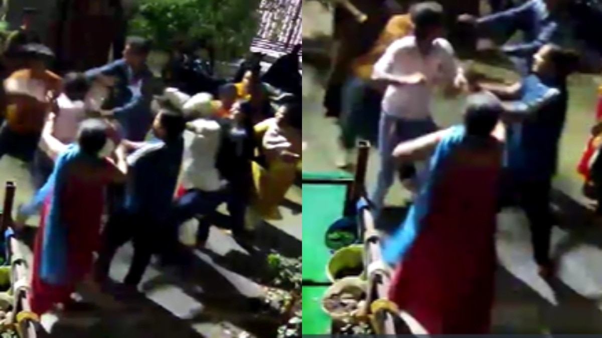 घटना CCTV में कैद. 