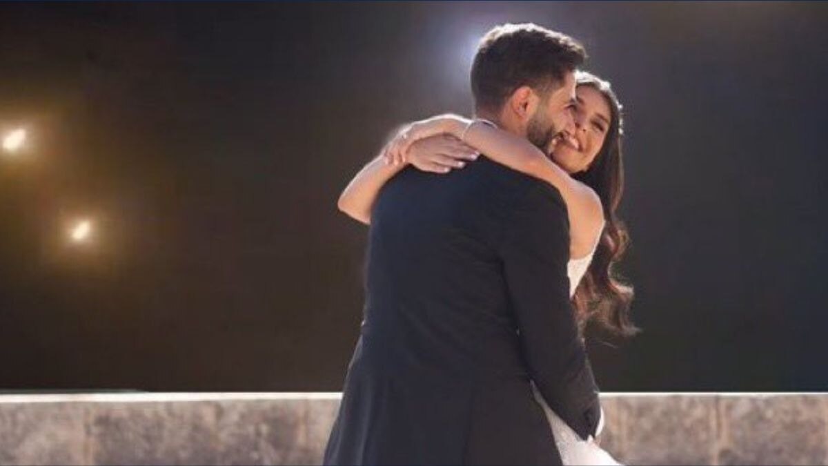 ऊपर ईरान की मिसाइलें और नीचे शादी कर रहा था कपल? वायरल हुई फोटो