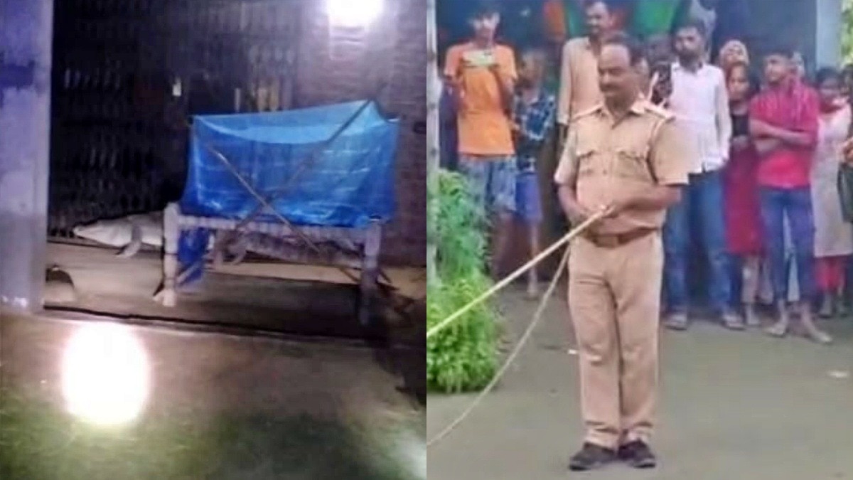 बहराइच: चारपाई के नीचे मगरमच्छ मिलने से हड़कंप