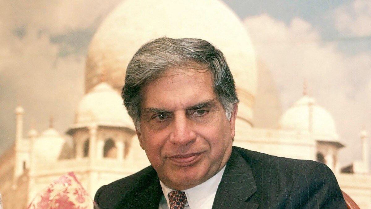 Former Tata Group chief Ratan Tata died at the age of 86 on Wednesday night. (AFP)