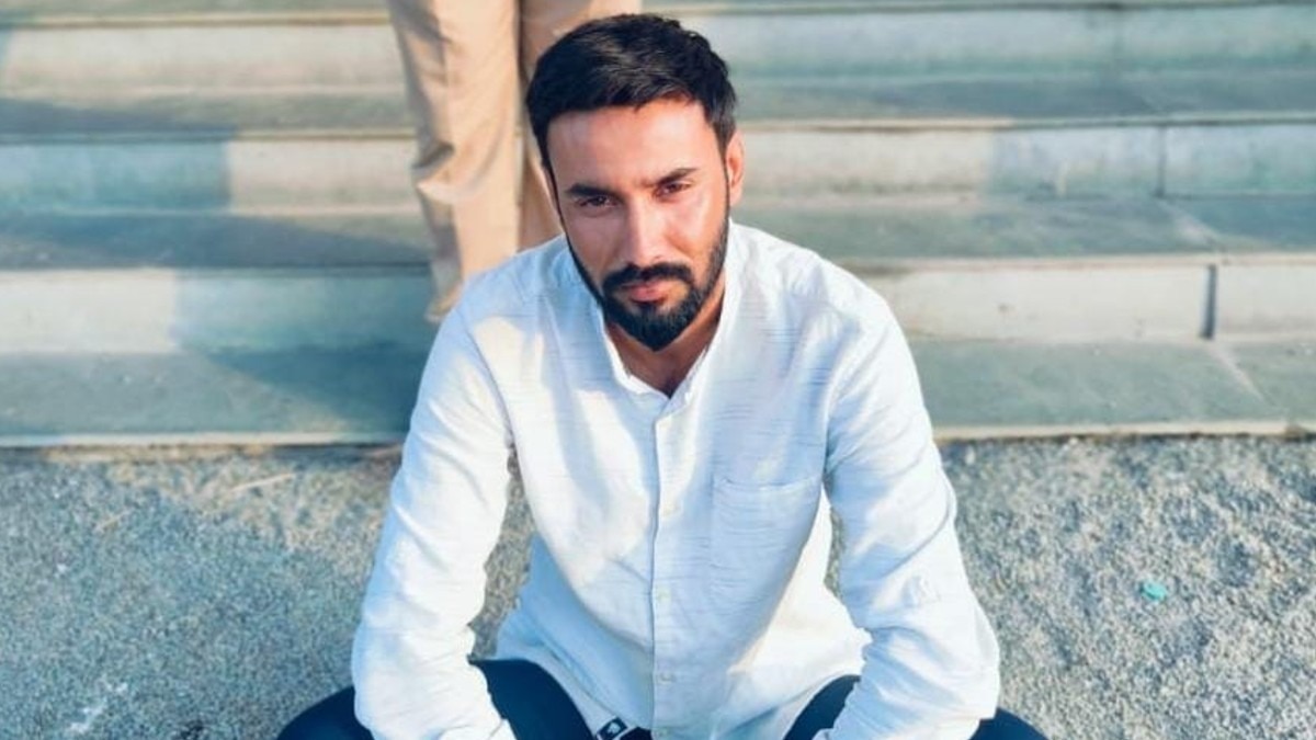 पुलिस गिरफ्त में आरोपी वाजिद खान. 