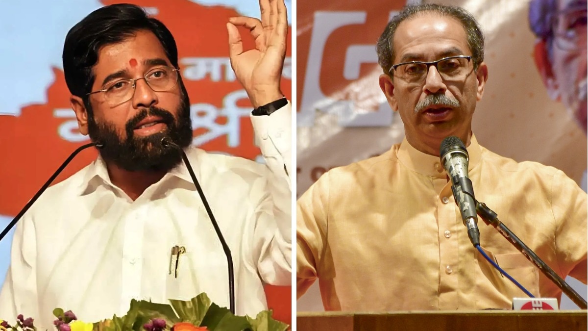 एकनाथ शिंदे और उद्धव ठाकरे ने एक दूसरे पर निशाना साधा