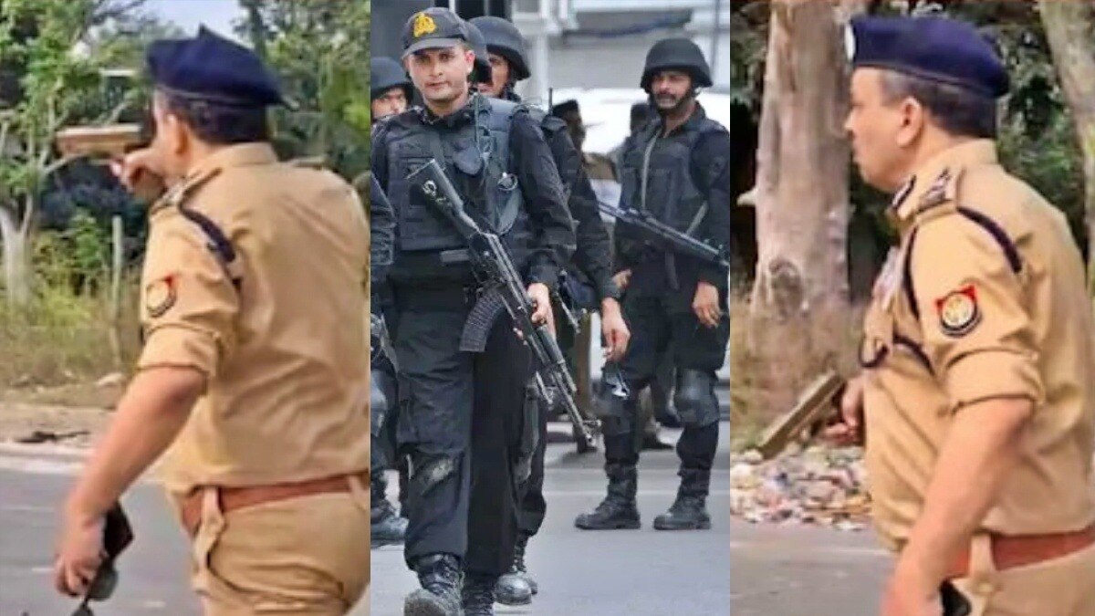 बहराइच में यूपी एसटीएफ तैनात 