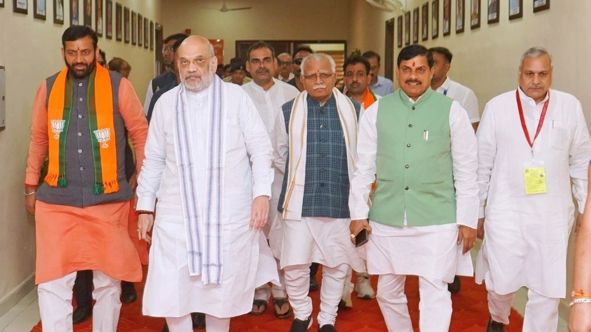 हरियाणा में फिर सैनी सरकार (तस्वीर: X/MohanYadav)