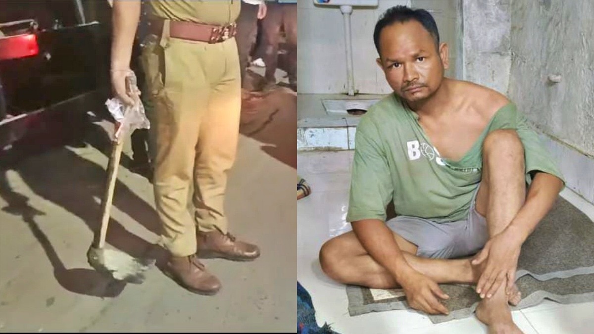 वाराणसी पुलिस की गिरफ्त में आरोपी 