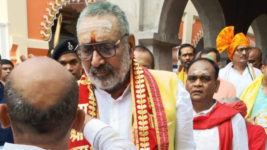 आज से शुरू होगी केंद्रीय मंत्री गिरिराज सिंह की 'हिंदू स्वाभिमान यात्रा'