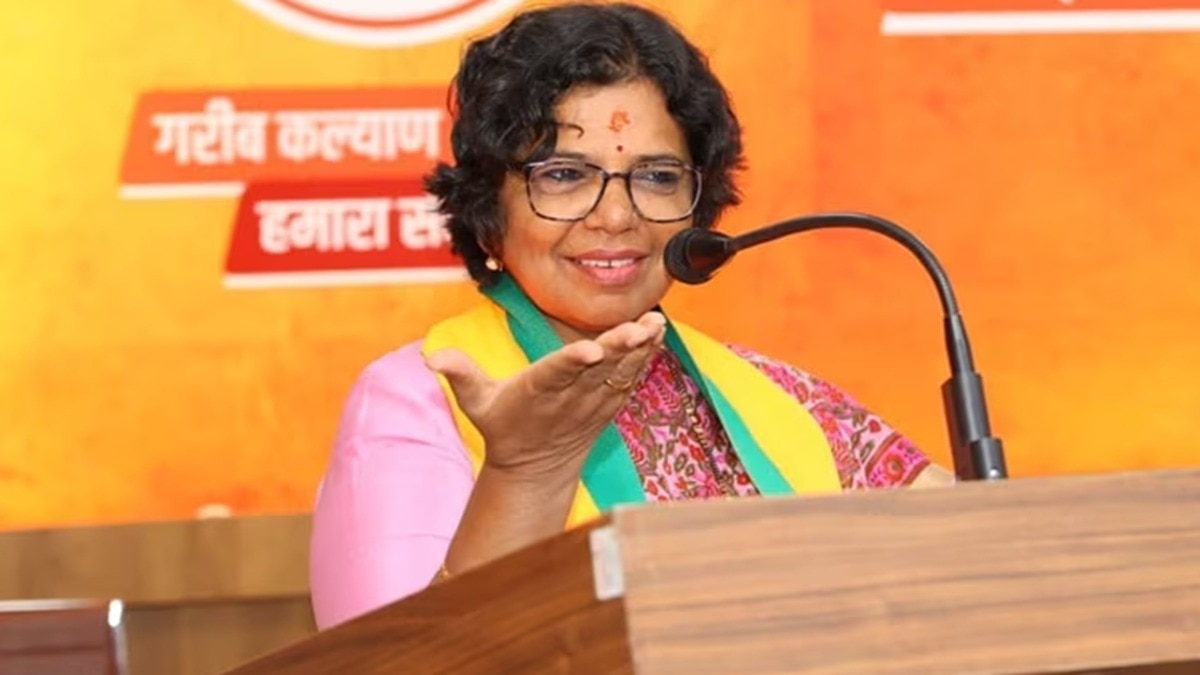 विजया किशोर रहाटकर एनसीडब्ल्यू की नई अध्यक्ष बनीं. (Photo: X/@BJP4India)