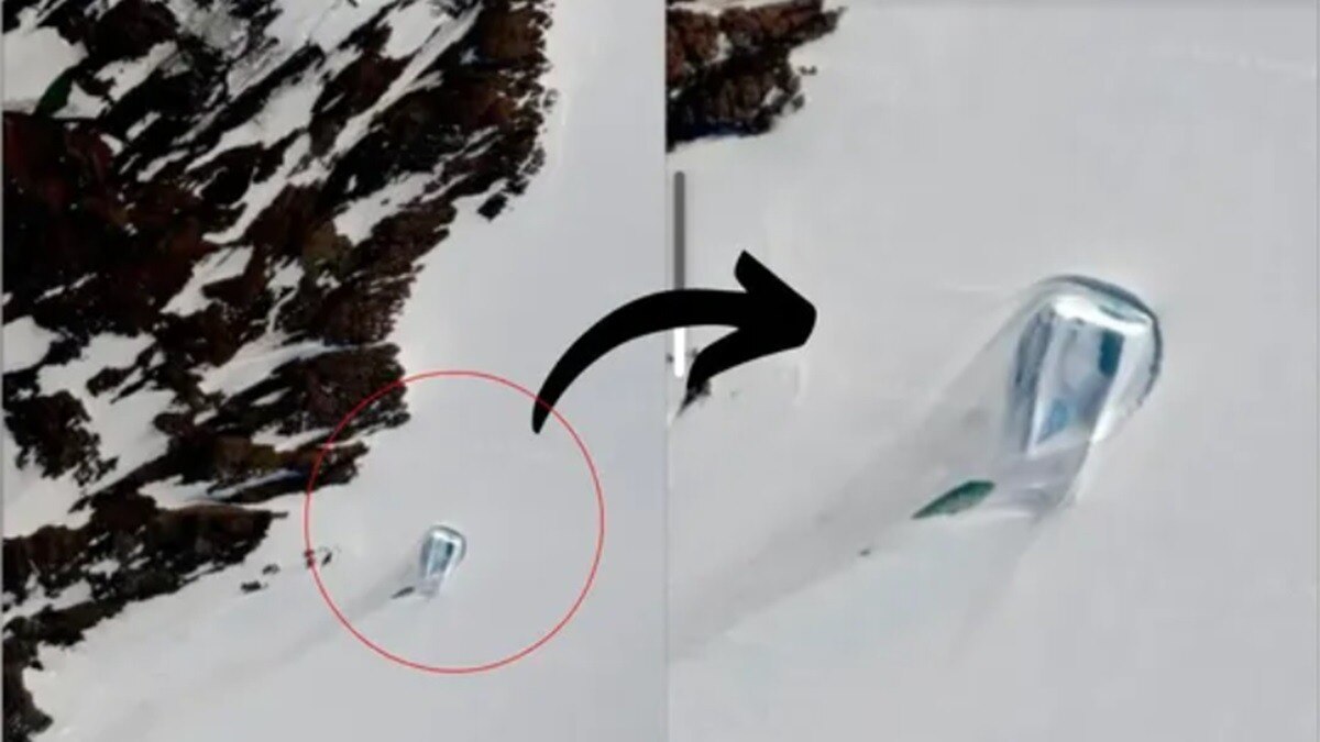 गूगल मैप में बर्फ के बीच दिखा ये 'रहस्यमयी दरवाजा', एक्सपर्ट भी खोज रहे इसका जवाब