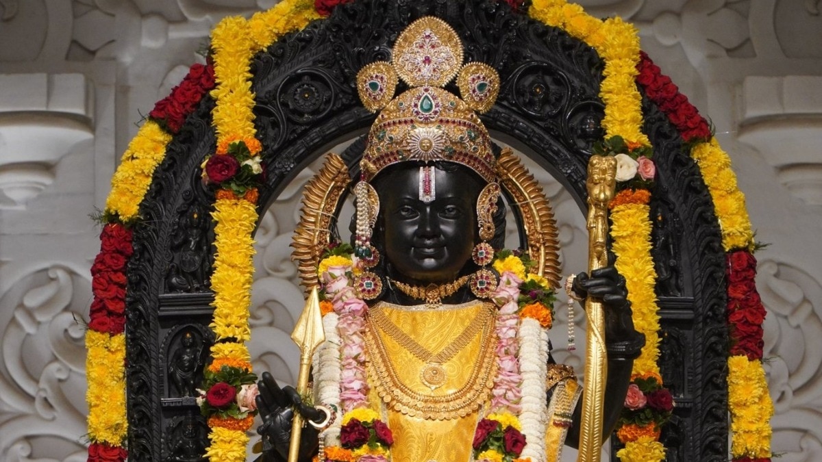 अयोध्या में रामलला विराजमान 