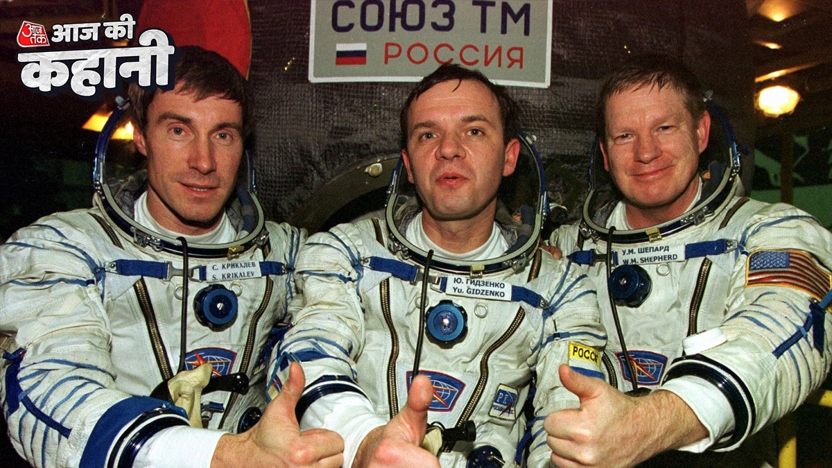 इंटरनेशनल स्पेस स्टेशन का पहला अभियान (AFP)