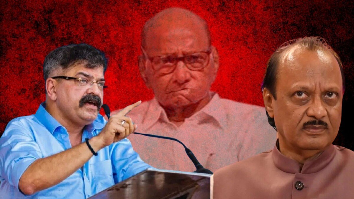 जितेंद्र आव्हाड ने अजित पवार पर साधा निशाना
