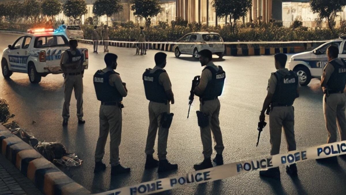 मामले की जांच करने पहुंची पुलिस. (AI Generated Image)