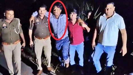 मेरठ पुलिस की गिरफ्त में आरोपी 
