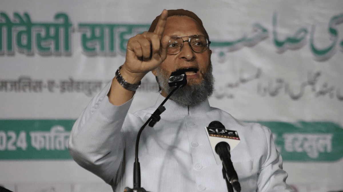 AIMIM प्रमुख असदुद्दीन ओवैसी (फाइल फोटो)