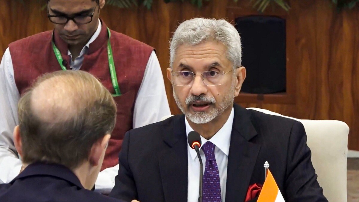 विदेश मंत्री एस जयशंकर