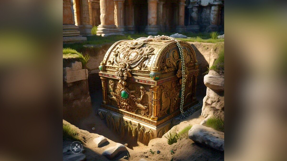 बरेली में खजाने के लिए तांत्रिक के कहने पर खुदवा डाला घर (फोटो- Meta AI)